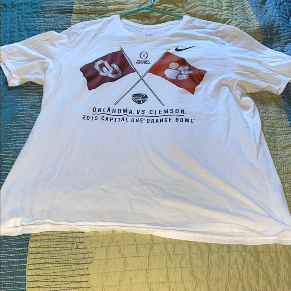 Nike 2015 Playoff Semifinal Oklahoma vs. Clemson Tee Shirt
